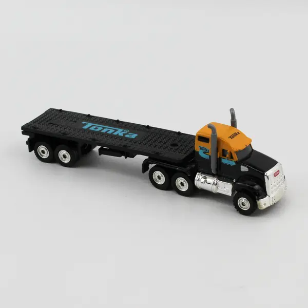 Tonka Hasbro 2012 Removable Flat Bed Crate Truck Toy - Diecast