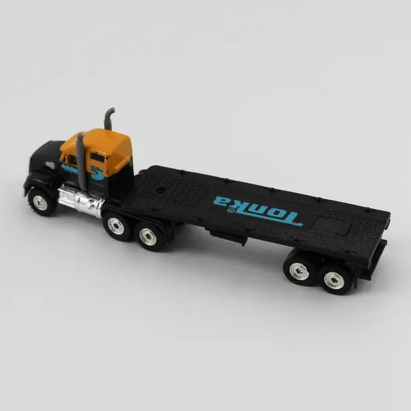 Tonka Hasbro 2012 Removable Flat Bed Crate Truck Toy - Diecast
