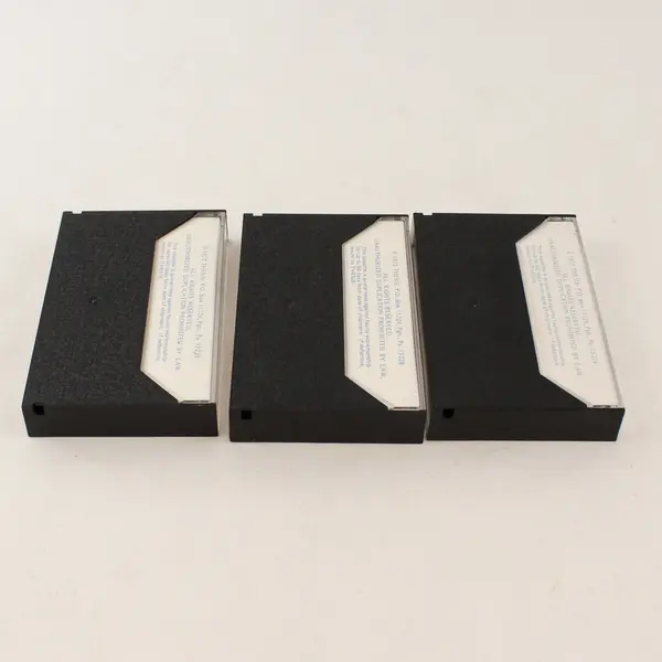 Lot of 3 "New Testament Greek" Audio Cassette Tapes, Dr. James A. Walther 1972
