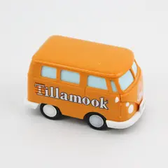 Smith Novelty Tillamook Creamery Cheese Loaf Bus Van Orange Model Souvenir