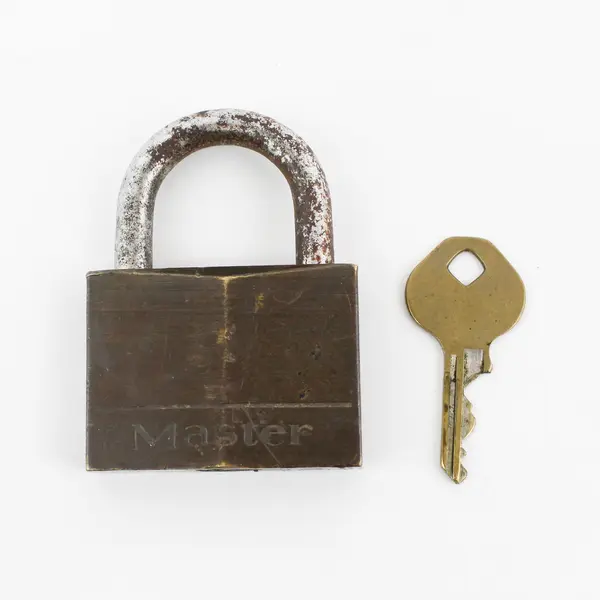 Vintage Master Lock No. 150 Padlock with Key