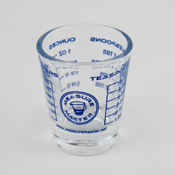 Measure Master Sure Shot Measuring Glass Shot Glass 3.25" Tall