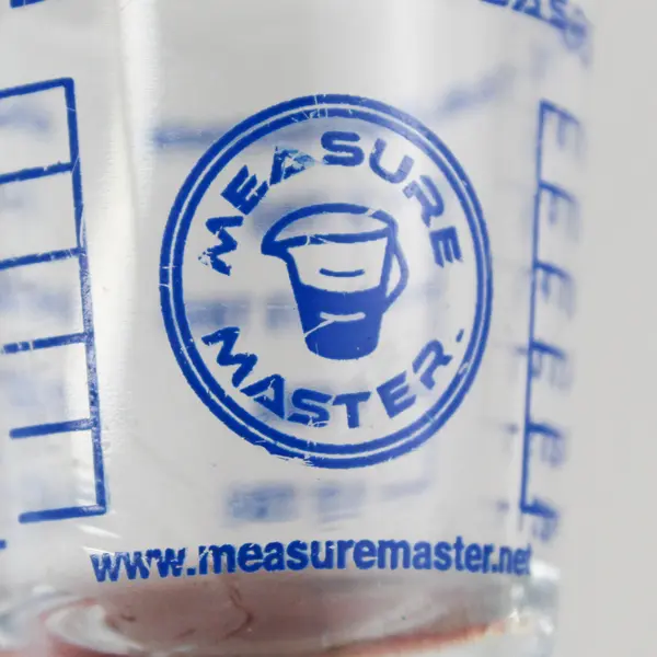 Measure Master Sure Shot Measuring Glass Shot Glass 3.25" Tall