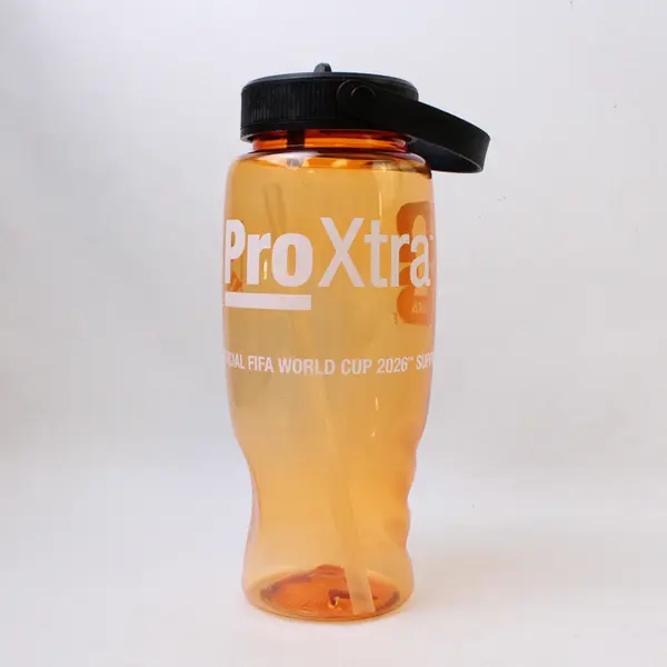 Lot Of 3 Assorted Clear Plastic Water Bottles (Mainstay, Prolon & Home Depot)