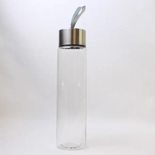 Lot Of 3 Assorted Clear Plastic Water Bottles (Mainstay, Prolon & Home Depot)