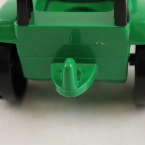 John Deere Learning Curve Green Tractor w/Hay Fork Loader Farm Vehicle Toy 7"