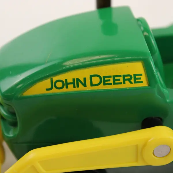 John Deere Learning Curve Green Tractor w/Hay Fork Loader Farm Vehicle Toy 7"
