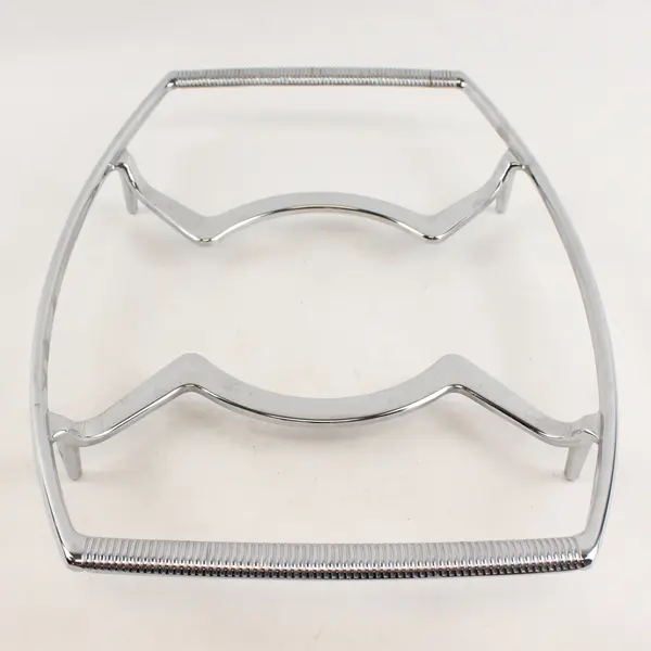 Corning Ware Chrome-Plated Metal Casserole Dish Stand/Trivet 13.25" Long