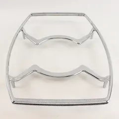 Corning Ware Chrome-Plated Metal Casserole Dish Stand/Trivet 13.25" Long