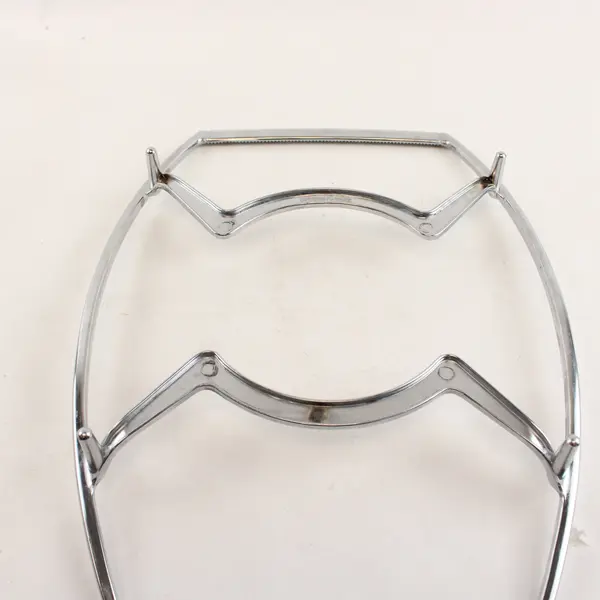 Corning Ware Chrome-Plated Metal Casserole Dish Stand/Trivet 13.25" Long