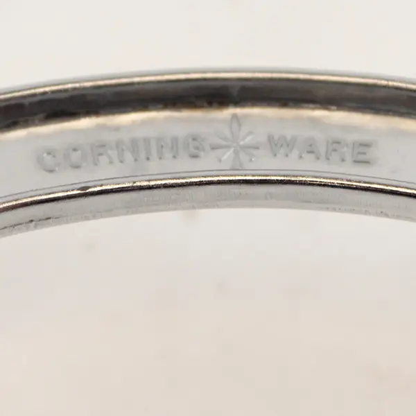 Corning Ware Chrome-Plated Metal Casserole Dish Stand/Trivet 13.25" Long