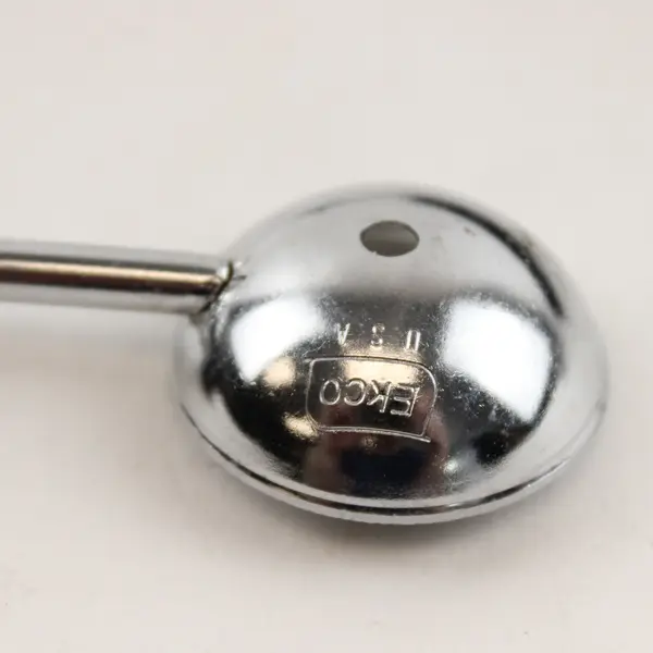 Lot Of 2 Ekco Double-Ended Melon Baller Stainless Steel Scoops 7.25" Long