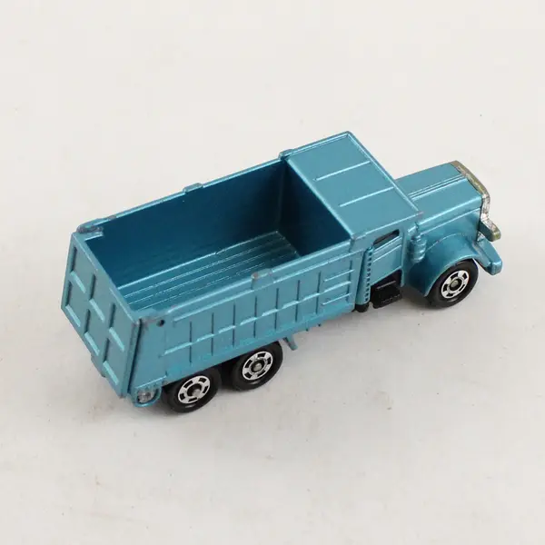 Vintage 1978 Tomica American Truck F63 1:98 Blue Dump Truck Japan