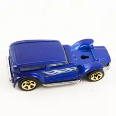Vintage Hot Wheels "The Demon" Dark Blue/Silver Flames 1969 Thailand