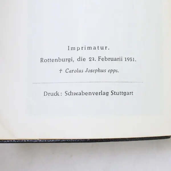 Vintage Der Katholische Mann in Seinem Gebetsleben (The Catholic Man) 1951 SC