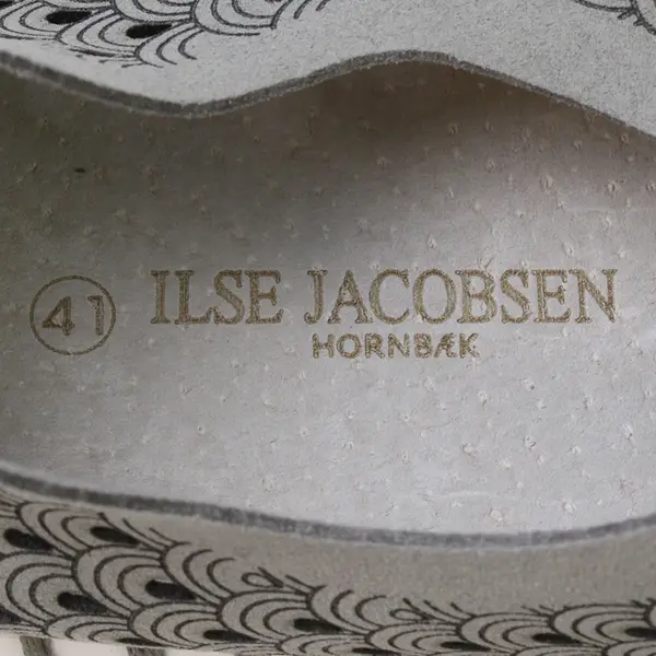 Ilse Jacobsen Tulip 139 Perforated Slip-On Sneaker Gray Women's Size 10.5/11