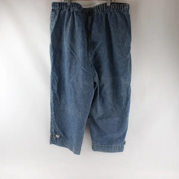 Y2K LA Blues Women's 14/16W Denim Drawstring Waistband Capris