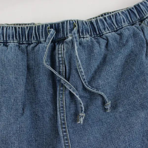 Y2K LA Blues Women's 14/16W Denim Drawstring Waistband Capris