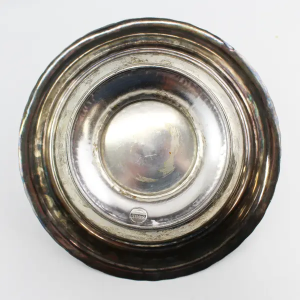 Vintage 11" Barbour S.P. Co. International Silver Incense Bowl 3802