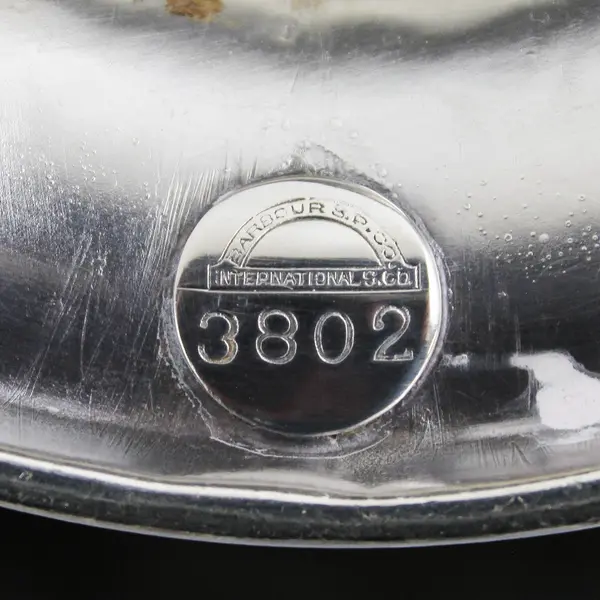 Vintage 11" Barbour S.P. Co. International Silver Incense Bowl 3802