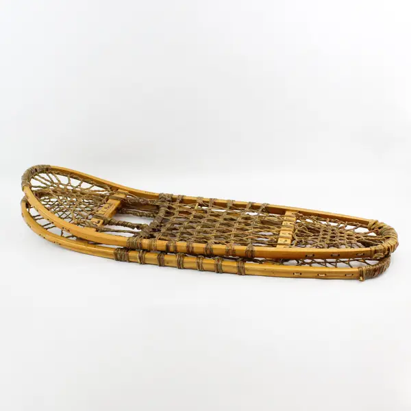 Vintage LL BEAN 10x36 Traditional Wooden Maine Snow Shoes Made in USA
