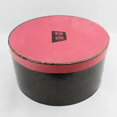 Vintage Olds and King Department Store Pink And Black Hat Box Portland Oregon