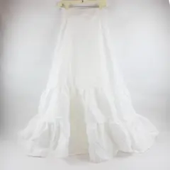 Vintage Under-Cover White Tiered A-Line Petticoat Women's Size 11