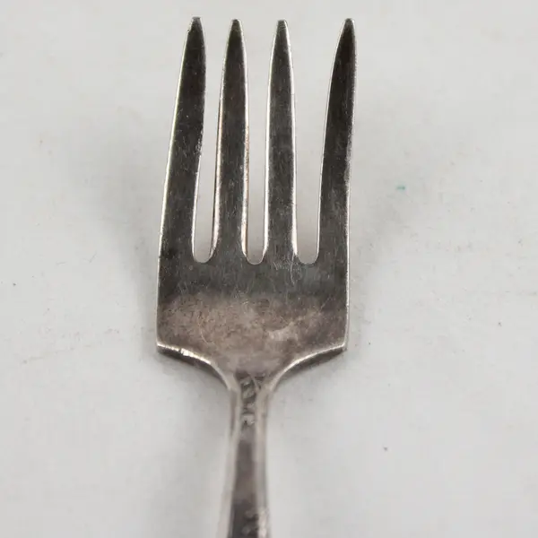 Lot Of 3 Stratford Silverplate Special Assorted Patterns Flatware Baby Forks