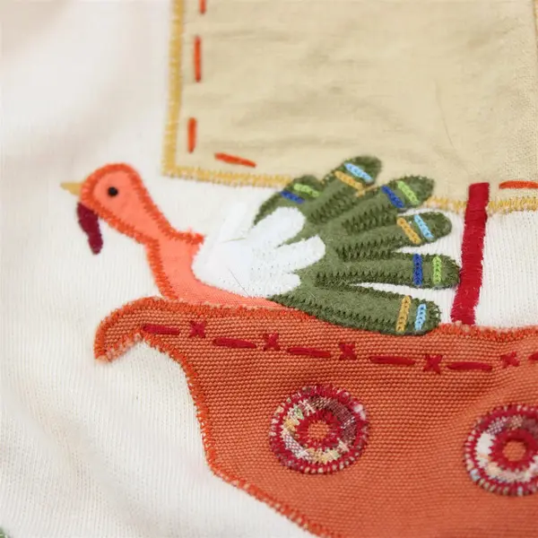 Pottery Barn Kids Thanksgiving Bib & Burp Cloth Set 