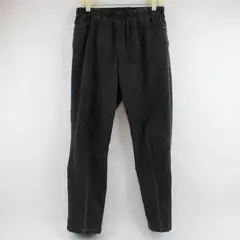 Chic Charcoal Gray Tapered Leg Pull-On Pants Women's 14 Petite