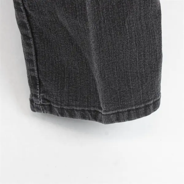 Chic Charcoal Gray Tapered Leg Pull-On Pants Women's 14 Petite