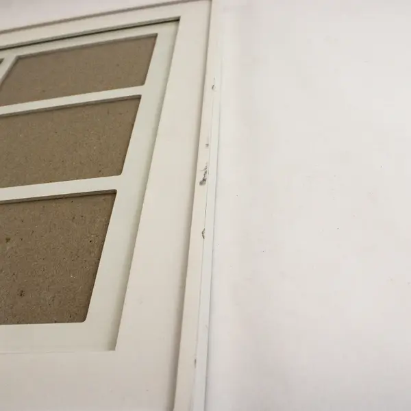 White Window Pane 9-Opening Photo Frame Wall or Tabletop