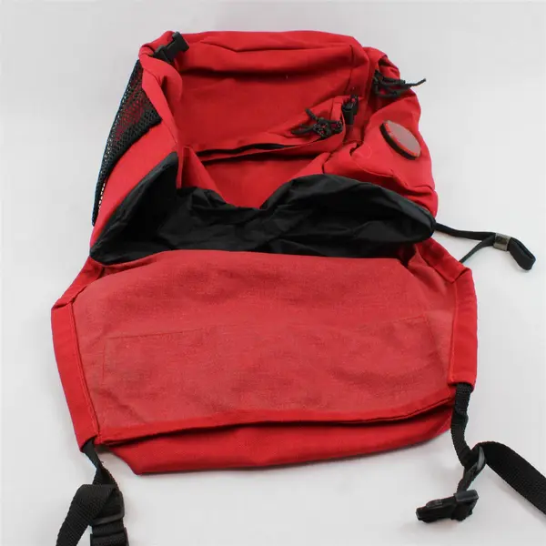 Voyageur Red and Black Bicycle Bag Flawed