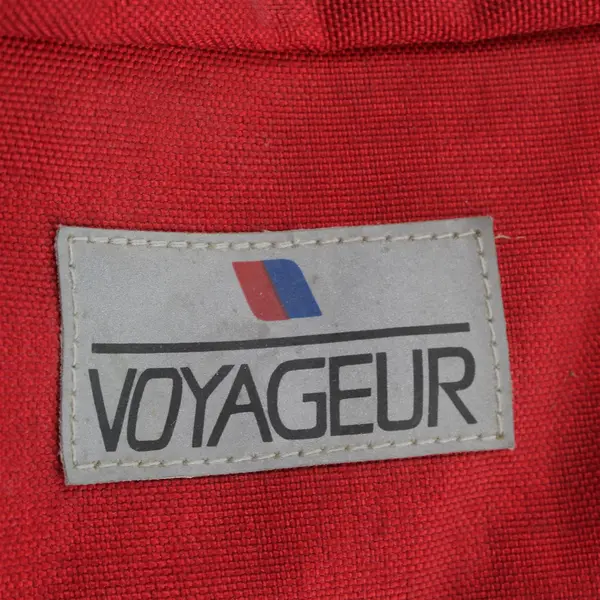 Voyageur Red and Black Bicycle Bag Flawed