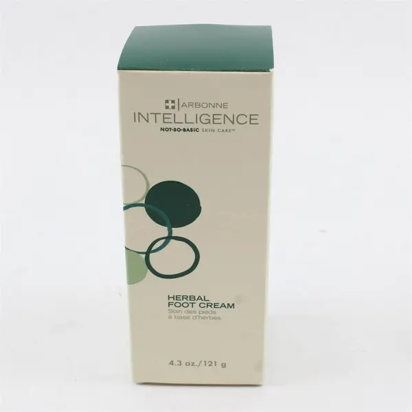 New Sealed Arbonne Intelligence Herbal Foot Cream 4.3 oz