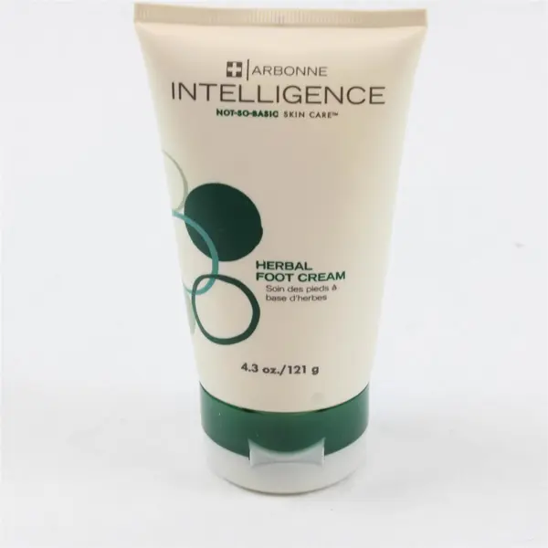 New Sealed Arbonne Intelligence Herbal Foot Cream 4.3 oz