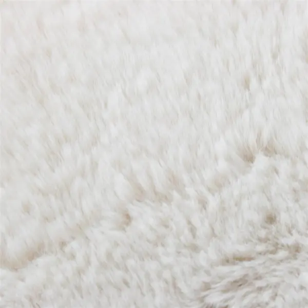 Lot Of 2 Better Homes & Garden Matching White/Pink Fluffy Throw Pillows 20"x20"