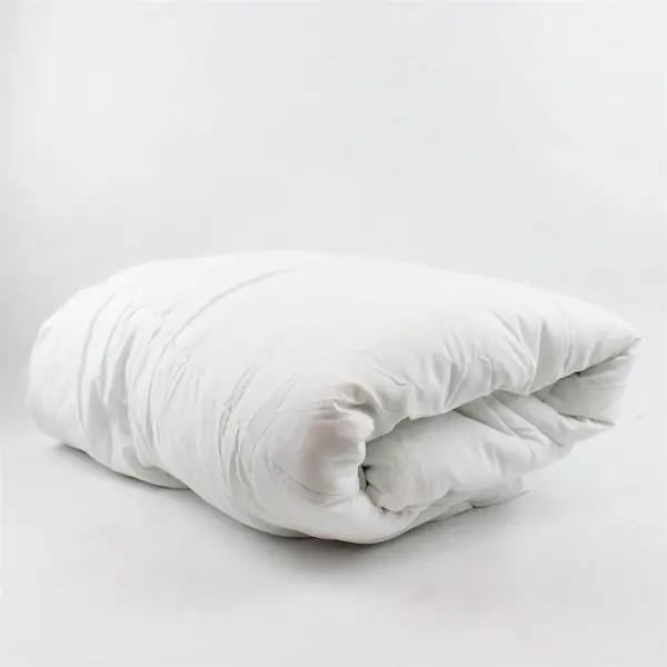 Essential Home Solid White 100% Polyester Duvet Queen/King Size 89" x 88"