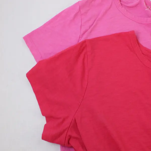 Lot of 4 Time And Tru Pink Short-Sleeved T-Shirts Women's XXXL 22