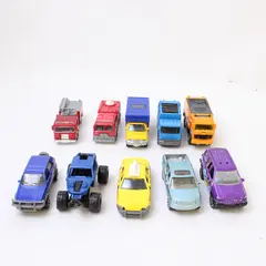 Lot of 10 MatchBox Loose Toy Cars/Trucks - Various Types 90's-00's