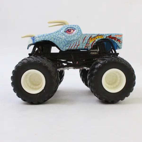 Lot of 4 Hot Wheels Big Wheel Monster Jam Monster Trucks - 1:64