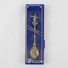 Dutch American Import Co. Silver-Plated Souvenir Spoon w/ Rotating Windmill