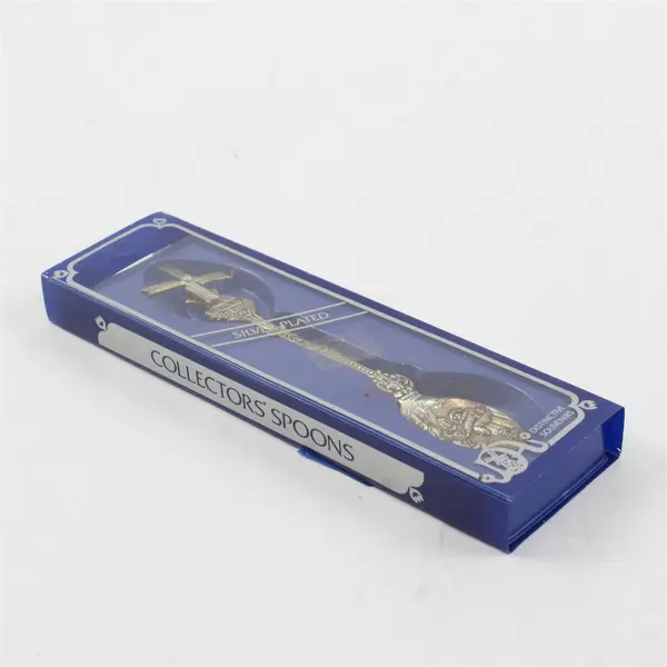 Dutch American Import Co. Silver-Plated Souvenir Spoon w/ Rotating Windmill