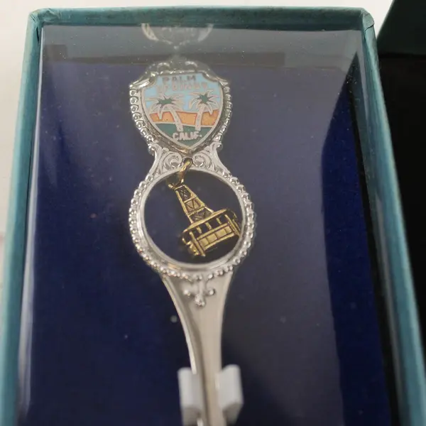 Palm Springs Souvenir Spoon US Aerial Tramway Charm New Travel Keepsake