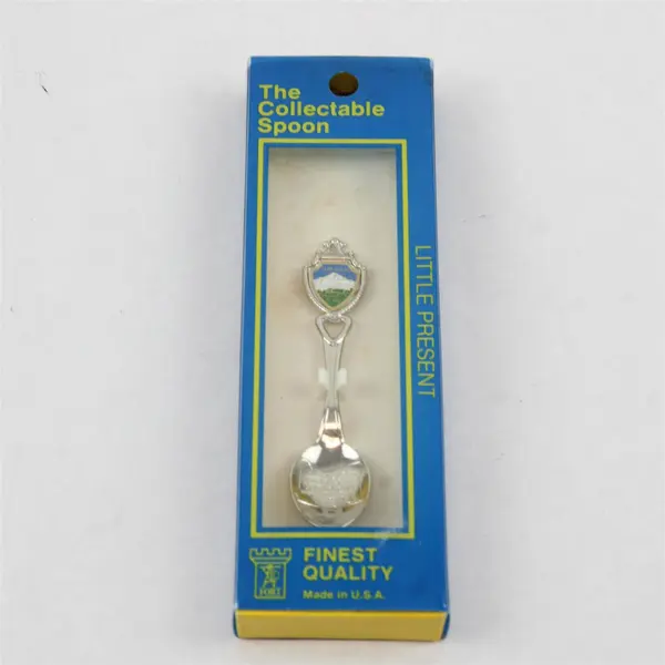 1981 Oregon Fort Souvenir Spoon Vintage Collectible