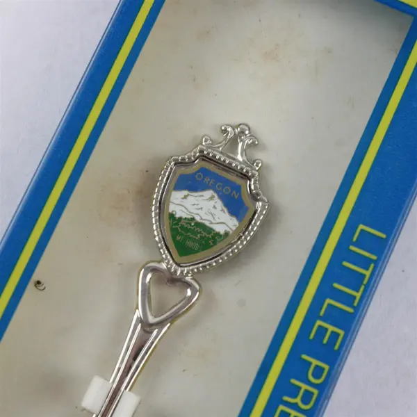 1981 Oregon Fort Souvenir Spoon Vintage Collectible