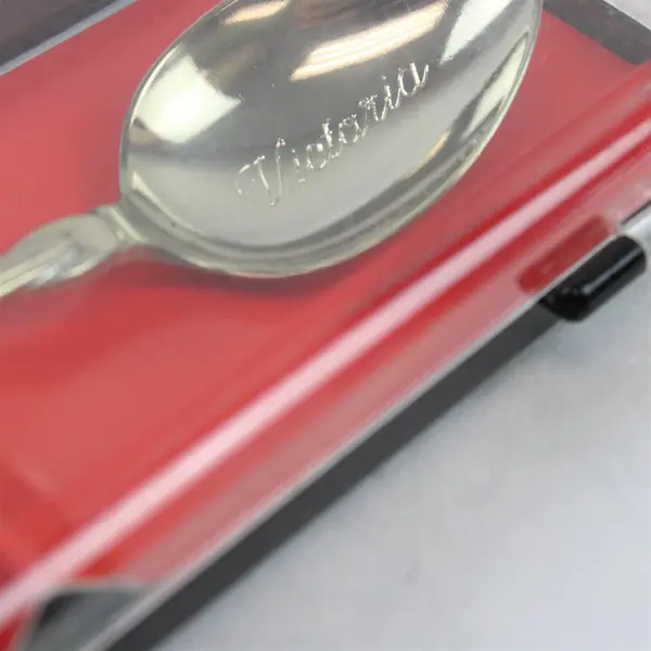Vintage British Columbia Victoria Canada Souvenir Spoon Collectible w/ Box