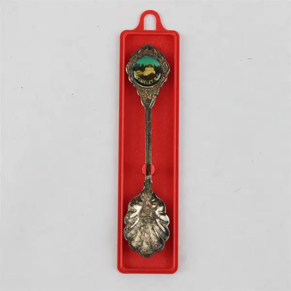 Vintage Silver Plated Souvenir Spoon Ucluelet BC Canada 5.25" w/ Box