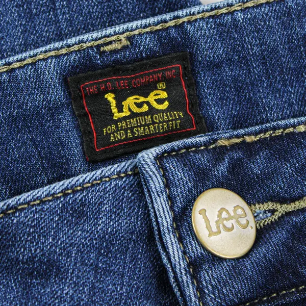 Lee Women's 16W Petite (38x26) Medium Wash Mid-Rise Bootcut Denim Jeans