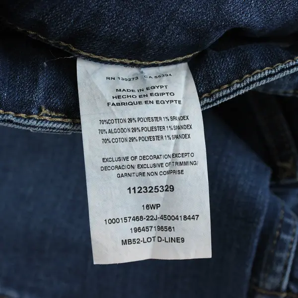 Lee Women's 16W Petite (38x26) Medium Wash Mid-Rise Bootcut Denim Jeans